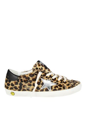GOLDEN GOOSE: Chaussures de sport - Baskets - Imprimé Animal