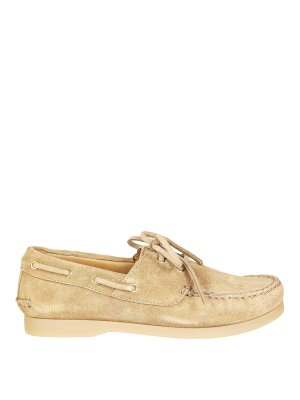 GOLDEN GOOSE: Mocassins & Chaussures bateau - Mocassins - Marron