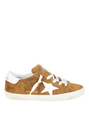GOLDEN GOOSE: Chaussures de sport - Baskets - Marron