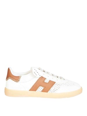 HOGAN: Chaussures de sport - Baskets - Beige