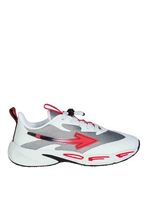 OFF-WHITE: Chaussures de sport - Baskets - Gris