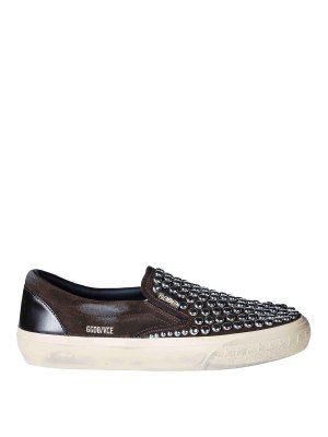 GOLDEN GOOSE: trainers - Vce Suede sneakers