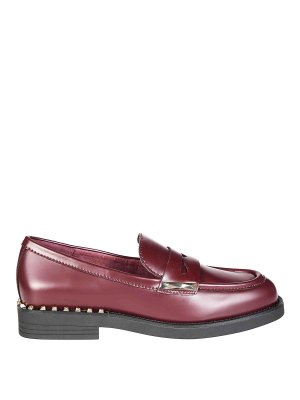 ASH: Mocassins & Chaussures bateau - Mocassins - Rouge Brun
