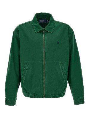 POLO RALPH LAUREN: カジュアルジャケット - カジュアルジャケット - 緑