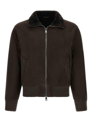 GIORGIO BRATO: Bombers - Bomber - Marron