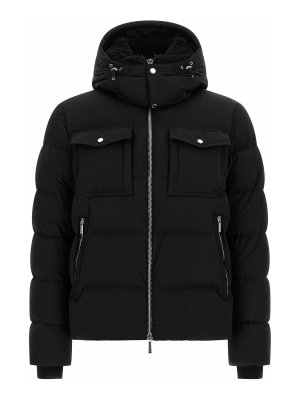MOORER: bombers - alarick' bomber jacket - 'acqua' line