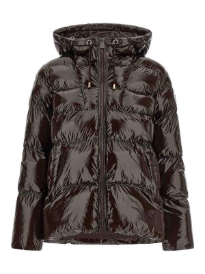 Pinko: Kurze Daunenjacken - Daunenjacke - Braun