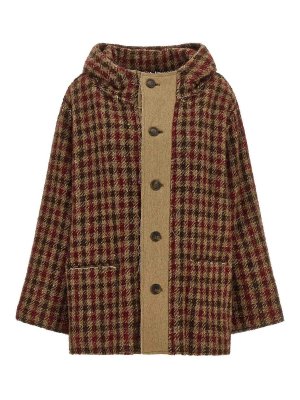 R13: casual jackets - Houndstooth check jacket