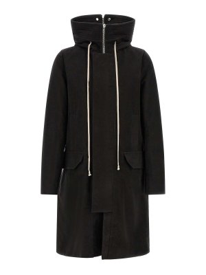 RICK OWENS: Parkas - Parka - Negro