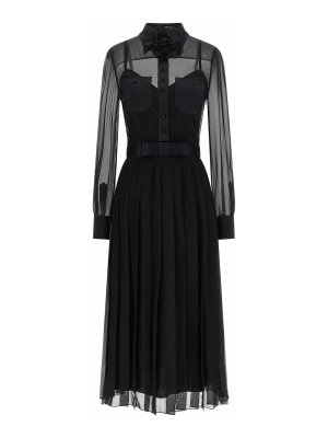 DOLCE & GABBANA: abiti da sera - Vestito  in chiffon