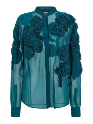 DRIES VAN NOTEN: Chemises - Chemise - Vert