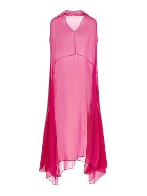 DRIES VAN NOTEN: ニーレングスドレス - 膝丈ドレス - マルチカラー