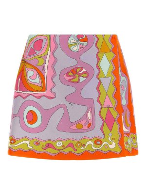 EMILIO PUCCI: ミニスカート - ミニスカート - マルチカラー