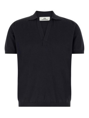 RIVVIA PROJECT: polo shirts - Open collar polo shirt