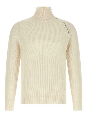 RIVVIA PROJECT: crew necks - Zip sweater