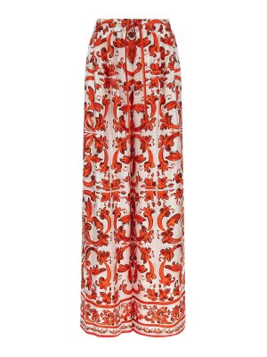 DOLCE & GABBANA: pantaloni casual - pantaloni 'maiolica'