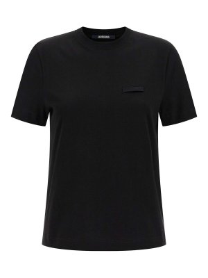 JACQUEMUS: t-shirt - T-shirt  'le t-shirt gros-grain'
