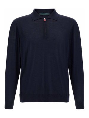 KITON: Poloshirts - Poloshirt - Blau