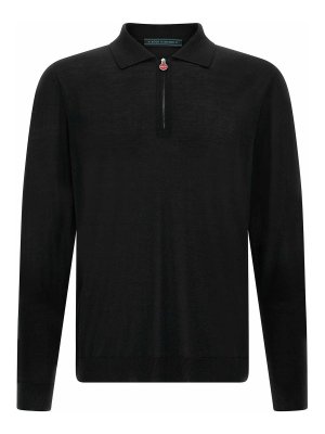 KITON: ポロシャツ - ポロシャツ - 黒