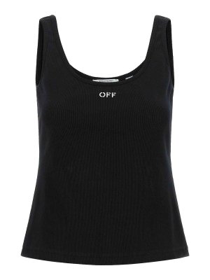 OFF-WHITE: Tops & Débardeurs - Top - Noir