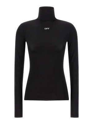 OFF-WHITE: crew necks - off stamp' sweater