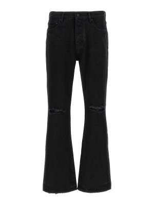 PURPLE BRAND: Jeans acampanados - Jeans Acampanados - Negro