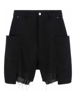 RICK OWENS: Hosen Shorts - Shorts - Schwarz
