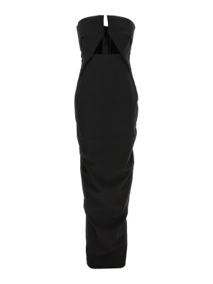 RICK OWENS: ニーレングスドレス - 膝丈ドレス - 黒