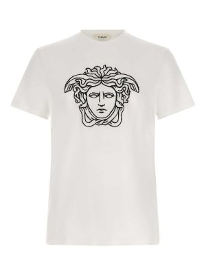 VERSACE: Camisetas - Camiseta - Blanco