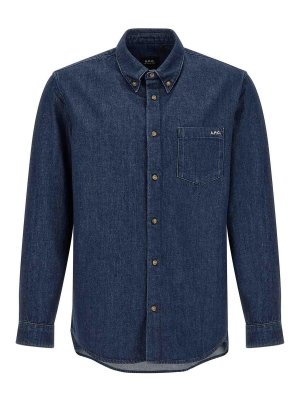 A.P.C.: Camisas - Camisa - Azul
