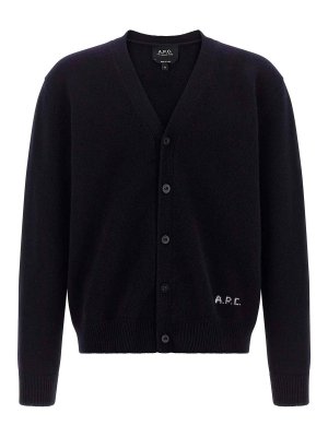 A.P.C.: Cardigans - Cardigan - Blau