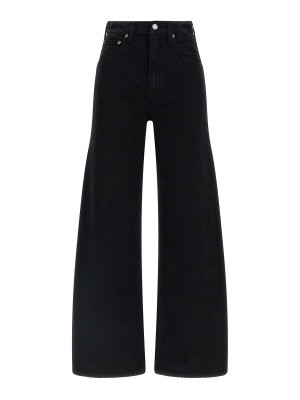 AGOLDE: Jeans Rectos - Vaqueros Rectos - Negro
