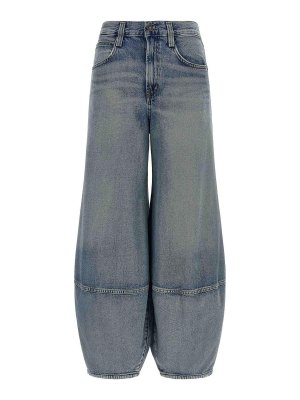 AGOLDE: straight leg jeans - lantern' jeans