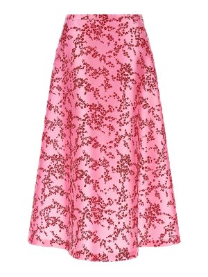 ALBERTA FERRETTI: gonne al ginocchio  e longuette - gonna in 'mikado floreale'