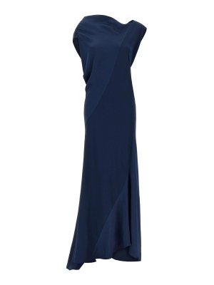 ALBERTA FERRETTI: Knielange Kleider - Knielanges Kleid - Blau