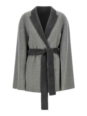 ALBERTA FERRETTI: カーディガン - カーディガン - グレー