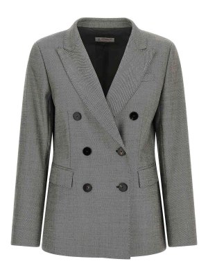 ALBERTO BIANI: Vestes de costume - Blazer - Gris