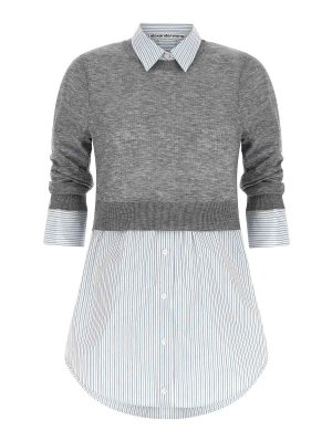ALEXANDER WANG: Camisas - Camisa - Gris