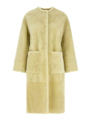 Blancha: Fourrure - Manteau En Fourrure - Vert