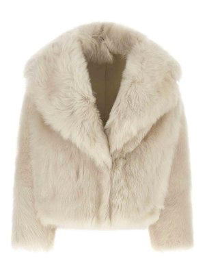 Blancha: Fourrure - Manteau En Fourrure - Blanc