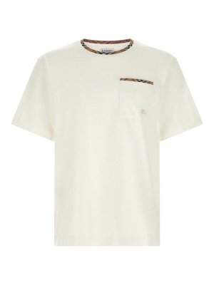 BURBERRY: t-shirt - T-shirt  con la scritta
