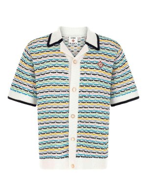 CASABLANCA: shirts - tuck stitch' shirt