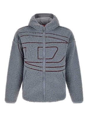 DIESEL: Sudaderas y suéteres - Sudadera - Gris