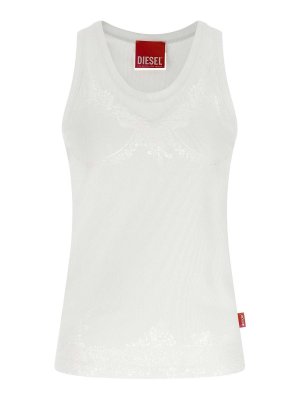 DIESEL: Tops & Tank tops - Diesel x tinder 'pr-t-anki-lace-r' tank top