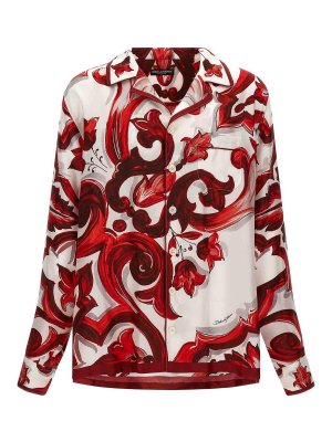 DOLCE & GABBANA: Hemden - Hemd - Rot