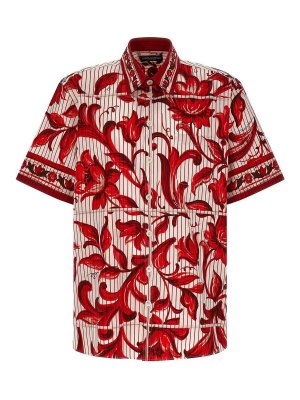 DOLCE & GABBANA: Hemden - Hemd - Rot