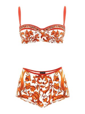 DOLCE & GABBANA: Bikinis - Bikini - Naranja