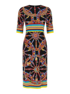 DOLCE & GABBANA: abiti al ginocchio - Vestito  'carretto'