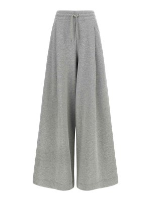 DRIES VAN NOTEN: カジュアルトラウザー - カジュアルパンツ - グレー