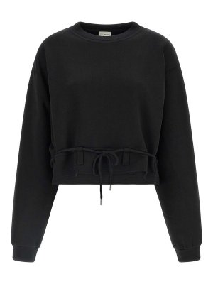 DRIES VAN NOTEN: スウェット＆セーター - スウェットシャツ/セーター - 黒